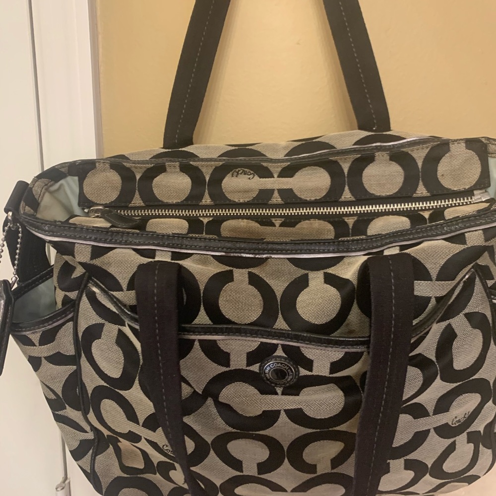Coach baby diaper bag - Picture 3 of 6